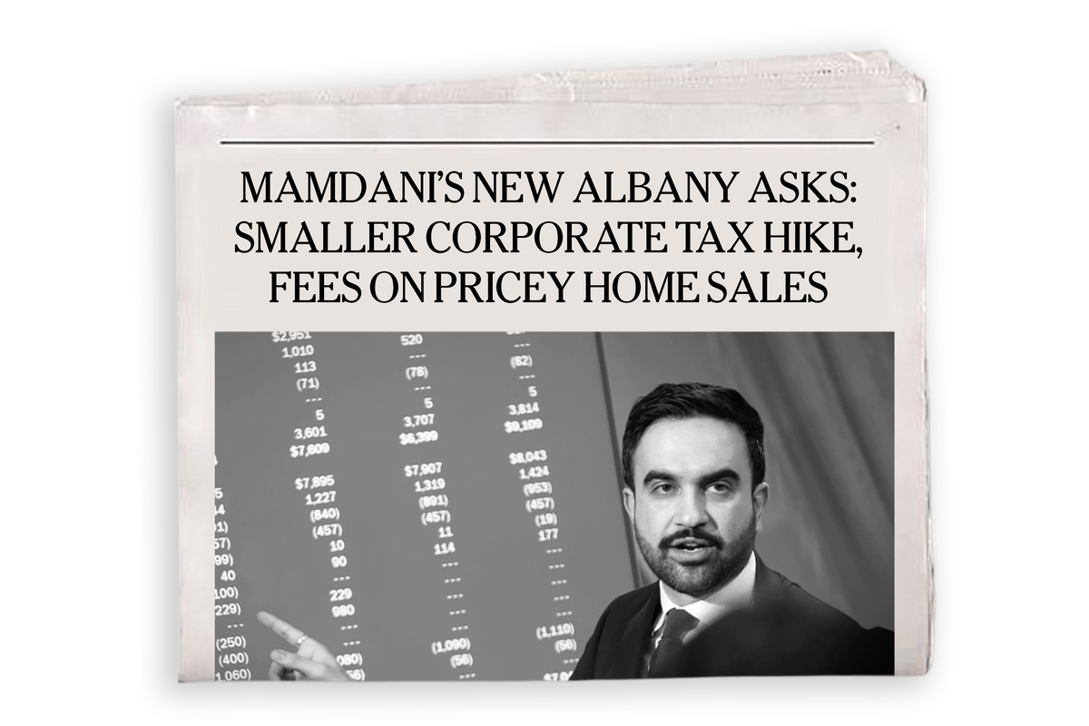 NY Focus: Mamdani circulates a list of smaller tax-hike proposals
